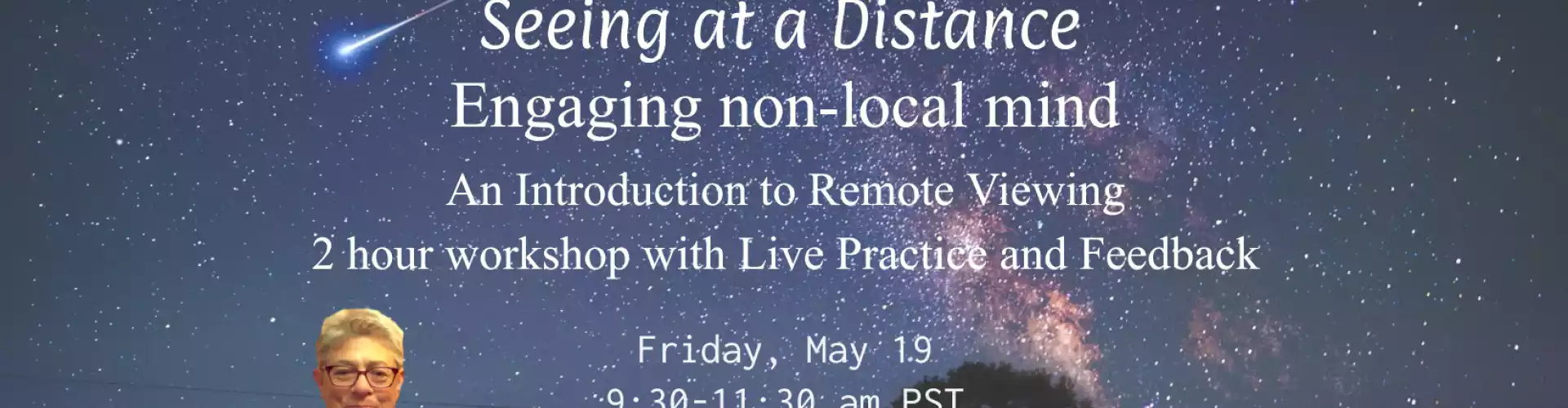 Seeing at a Distance ~ Intro to Remote Viewing - Online Class by Miche Meizner